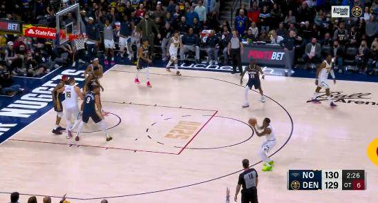 末节+加时11中10轰30分！约基奇神迹一战冲向MVP